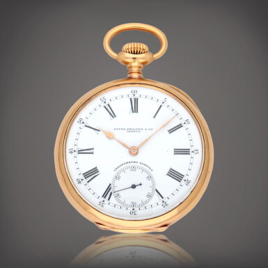 View full screen - View 1 of Lot 354. Chronometro Gondolo | A yellow gold open-faced watch | Circa 1914.