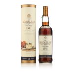 The Macallan 18 Year Old 43.0 abv 1981 (1 BT 70cl)