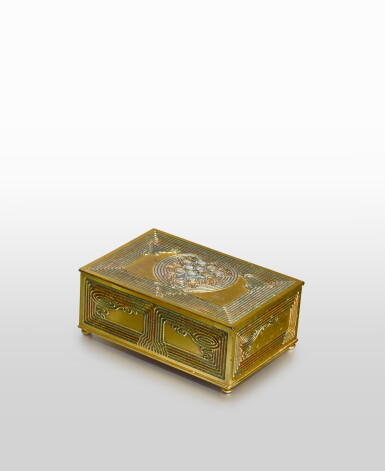 View full screen - View 1 of Lot 248. "Abalone" Jewelry Chest.