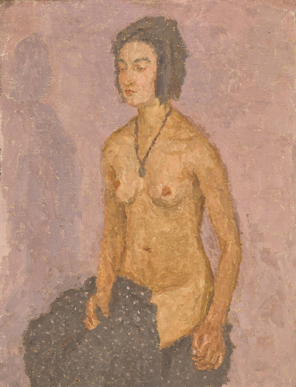 View full screen - View 1 of Lot 10. Seated Nude.