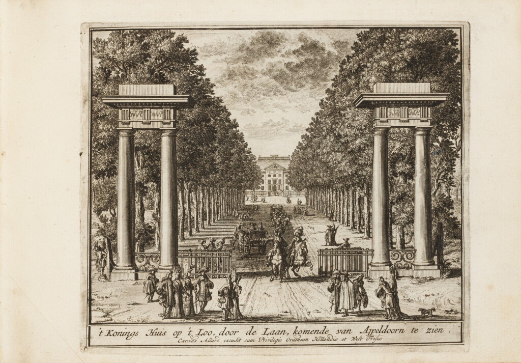 View full screen - View 1 of Lot 47. Tooneel der Voornaamste... Amsterdam, vers 1695. Relié avec : VALK. Veues et perspectives deSoesdyck..