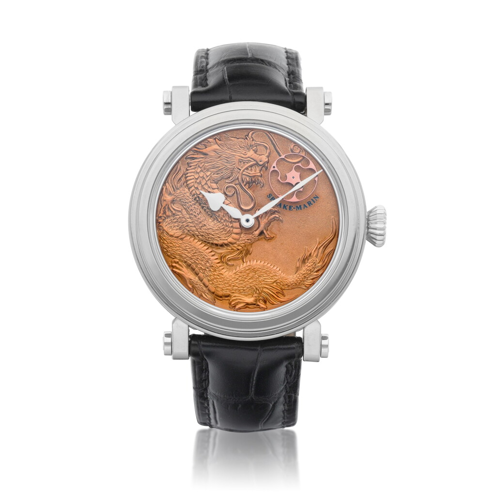 View full screen - View 1 of Lot 8138. Dragon Gold, Reference 414206310 | A limited edition titanium wristwatch, Circa 2019 | Dragon Gold 型號414206310 | 限量版鈦金屬腕錶,約2019年製.
