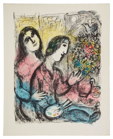 View full screen - View 1 of Lot 84. The Artist's Wife (Mourlot 630).