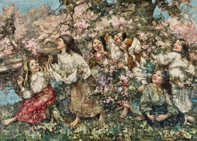 View full screen - View 1 of Lot 129. A Spring Roundelay.