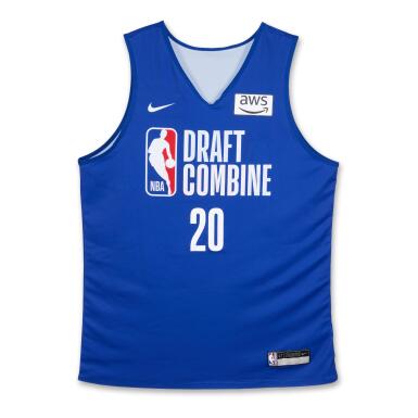 View full screen - View 1 of Lot 7. Darius Acuff 2026 NBA Draft Combine Worn Jersey.