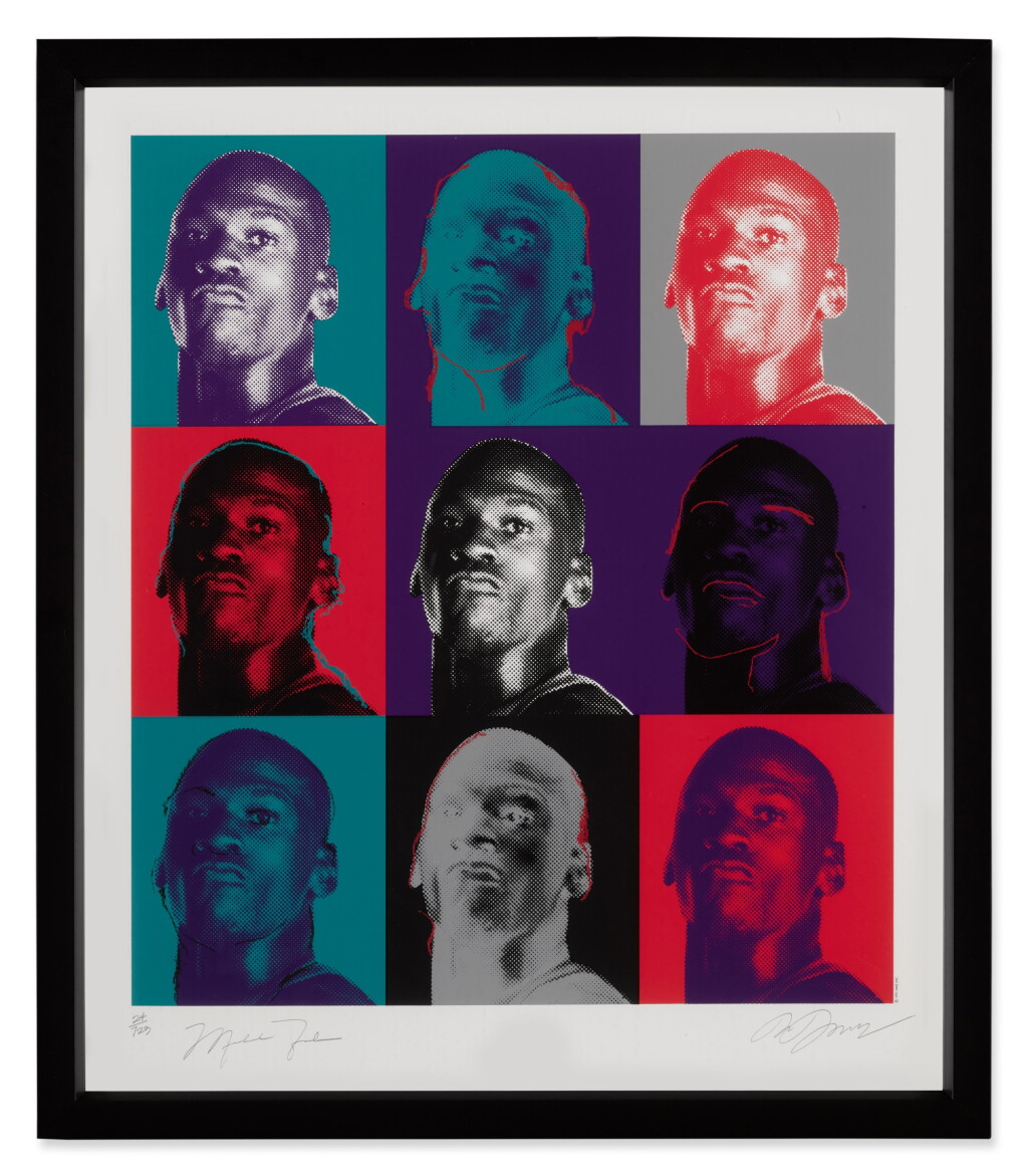 View full screen - View 1 of Lot 41. Ron Dumas "Michael Jordan".