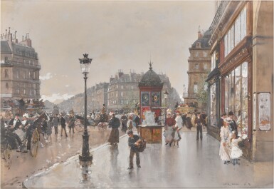 View full screen - View 1 of Lot 129. Les Grands Boulevards, Paris.