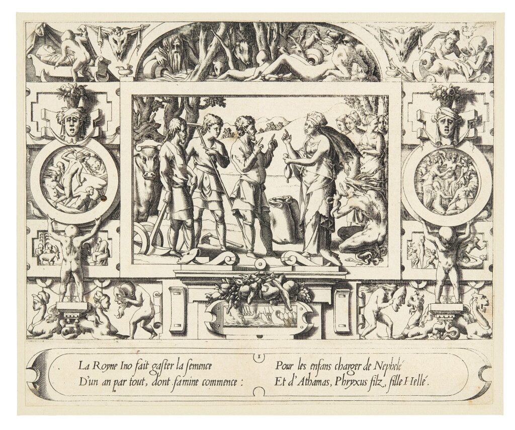View full screen - View 1 of Lot 3. RENÉ BOYVIN | HISTOIRE DE JASON ET DE LA CONQUÊTE DE LA TOISON D'OR (ROBERT-DUMESNIL 39-64).