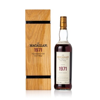 View full screen - View 1 of Lot 5003. The Macallan Fine & Rare 30 Year Old 56.4 abv 1971 (1 BT70).
