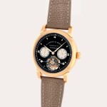 Tourbillon 'Pour le Mérite', Reference 701.011 | A limited edition pink gold tourbillon wristwatch with fusée-and-chain transmission and power reserve indication | Circa 1996