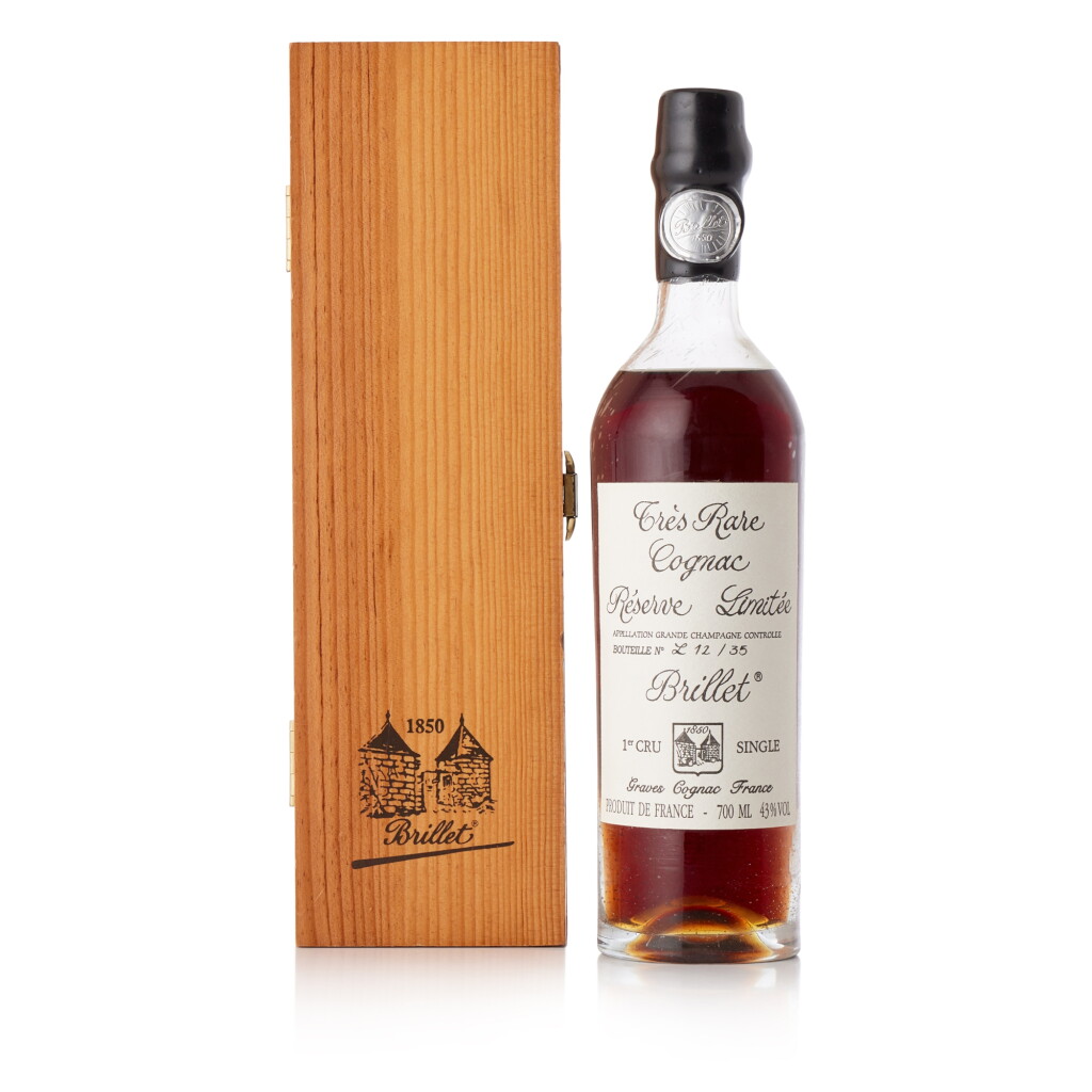 View full screen - View 1 of Lot 6677. Brillet Tres Rare Reserve Cognac 43.0 abv NV (1 BT70).