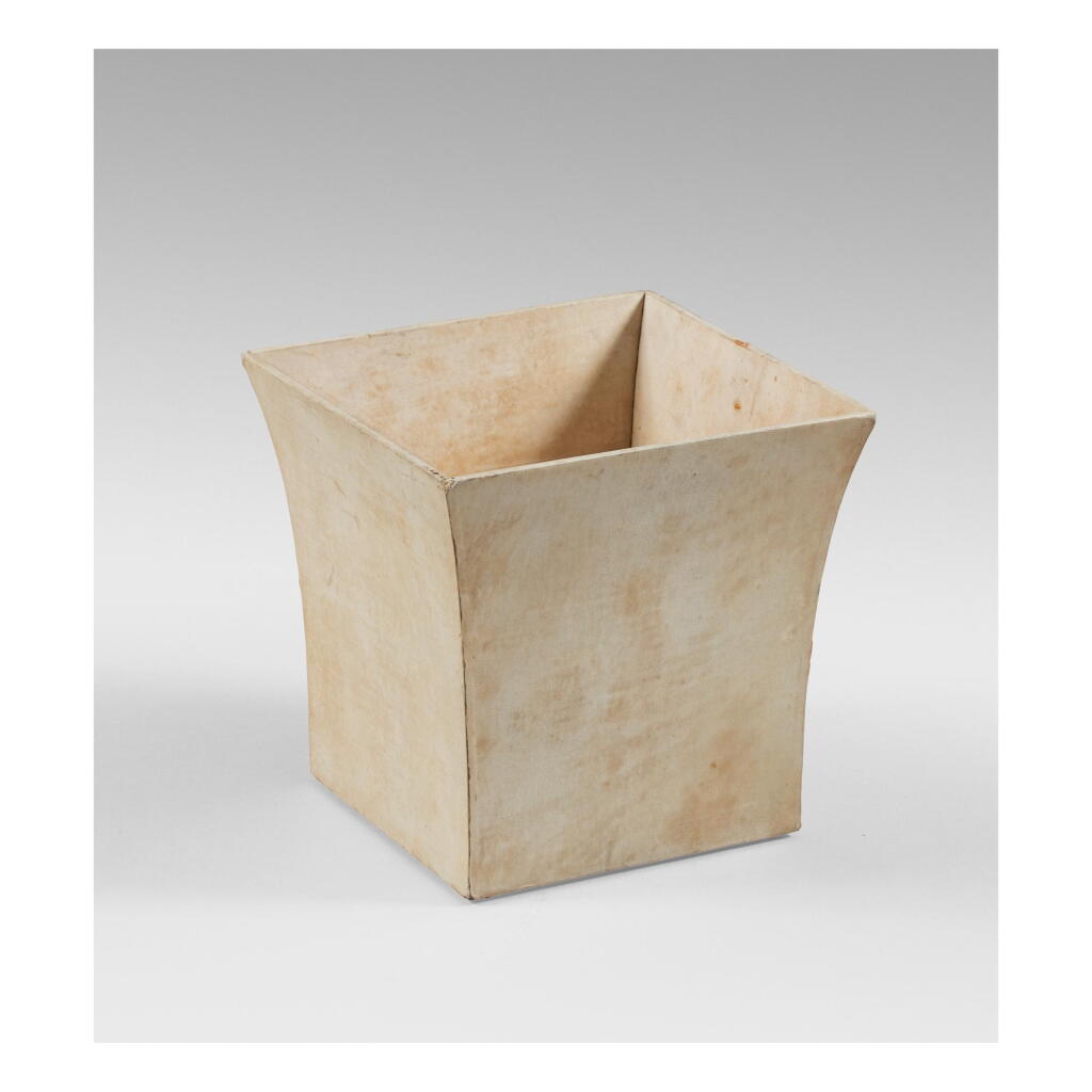 View full screen - View 1 of Lot 10. JEAN-MICHEL FRANK | WASTEPAPER BASKET.