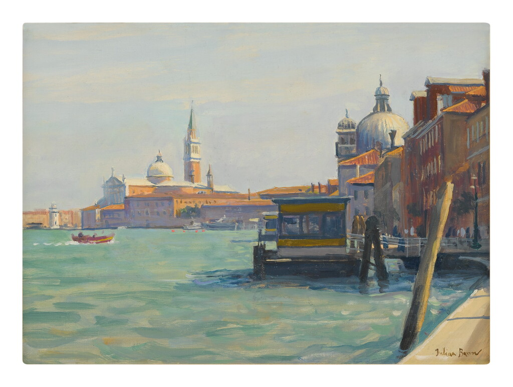 View full screen - View 1 of Lot 84. JULIAN BARROW | SAN GIORGIO & THE GIUDECCA, ITALY.