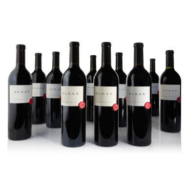 View full screen - View 1 of Lot 172. Sloan Estate, Proprietary Red Blend, Rutherford, Napa Valley 2008 (6 BT).