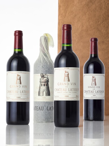 View full screen - View 1 of Lot 5420. Château Latour 1990 (4 BT).