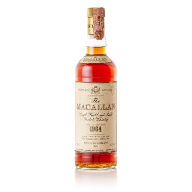 View full screen - View 1 of Lot 6413. The Macallan 17 Year Old 43.0 abv 1964 (1 BT75).