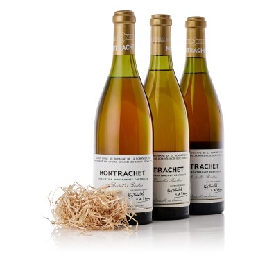 View full screen - View 1 of Lot 7408. Montrachet 2001 Domaine de la Romanée-Conti (3 BT).