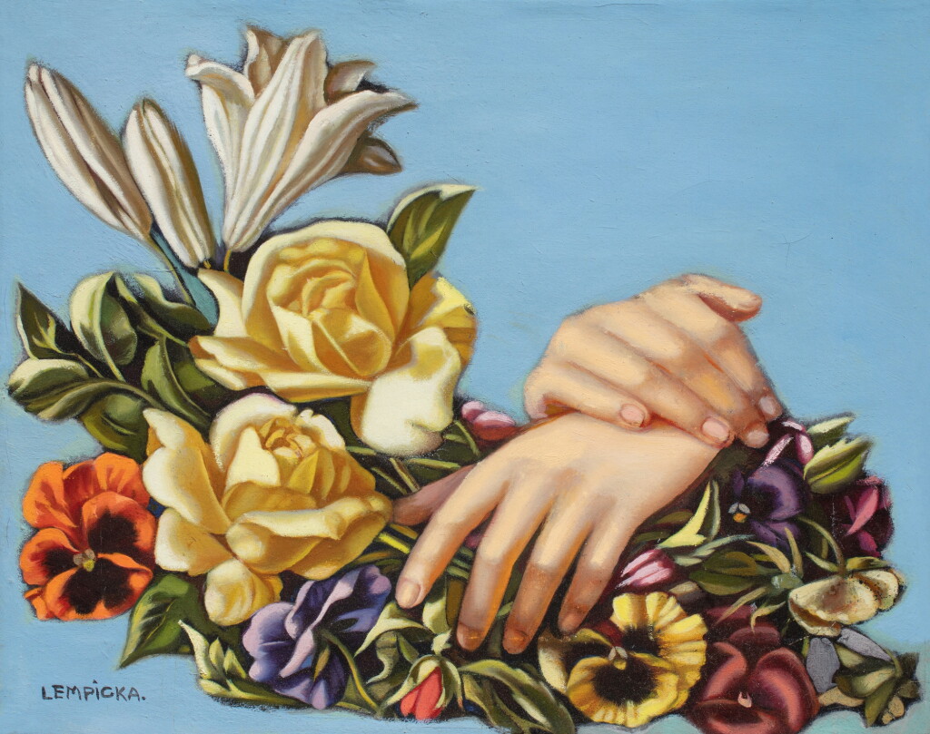 View full screen - View 1 of Lot 305. Mains et fleurs.