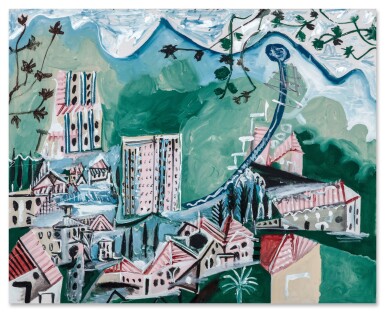 View full screen - View 1 of Lot 10. Paysage.