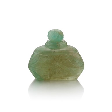View full screen - View 1 of Lot 314. Emerald Scent Bottle .