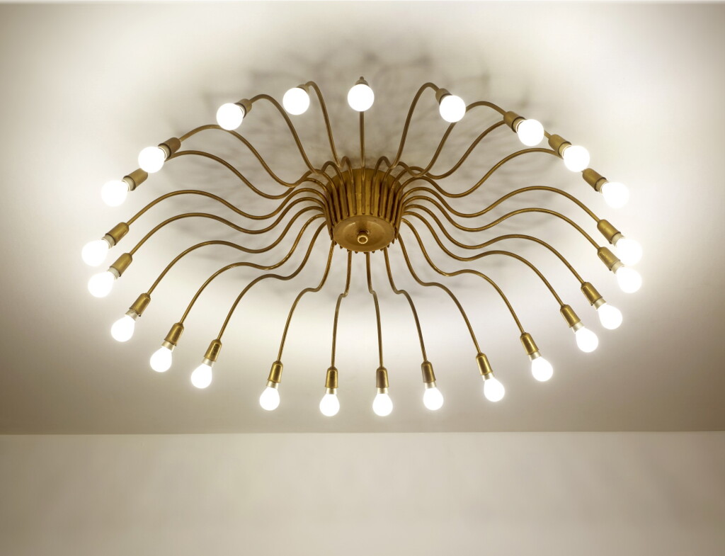 View full screen - View 1 of Lot 12. Ceiling light, model n. 2023.