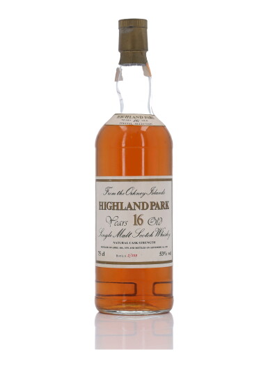 View full screen - View 1 of Lot 207. Highland Park Intertrade 16 Year Old 53.0 abv 1970 (1 Bottle 75cl).