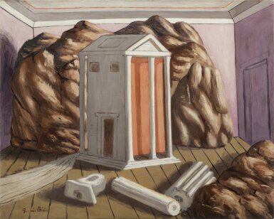 View full screen - View 1 of Lot 32. Tempio in una stanza.