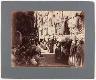 View full screen - View 1 of Lot 90. Palestine | A large collection of over 1,000 photographs of Jerusalem and the Holy Land, 1860s to early 1900s.