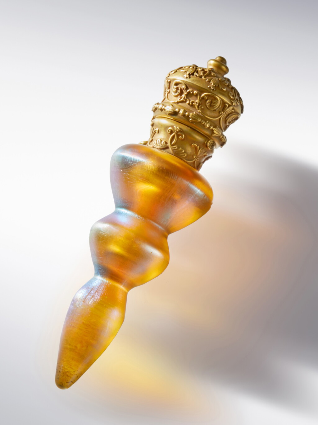 View full screen - View 1 of Lot 401. Mounted Scent Bottle.