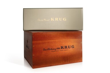 View full screen - View 1 of Lot 384. Krug, Clos d'Ambonnay 1996 (6 BT).