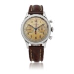 LONGINES | 'DOUBLE HAND', REF 5699 STAINLESS STEEL CHRONOGRAPH WRISTWATCH CIRCA 1945