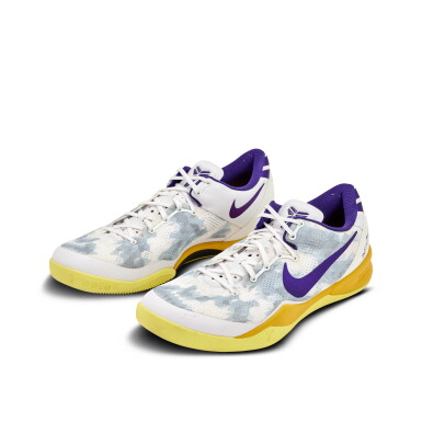 View full screen - View 1 of Lot 8. Kobe Bryant Los Angeles Lakers 2012-2013 Game Worn Sneakers | Double Double.
