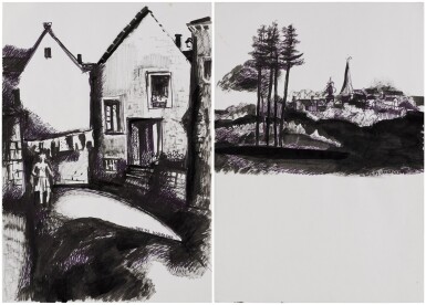 View full screen - View 1 of Lot 80. Untitled (Freinsheim Drawings).