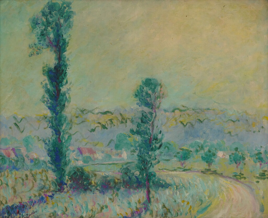 View full screen - View 1 of Lot 9. Un Petit chemin à Giverny par Vernon dans l'Eure.