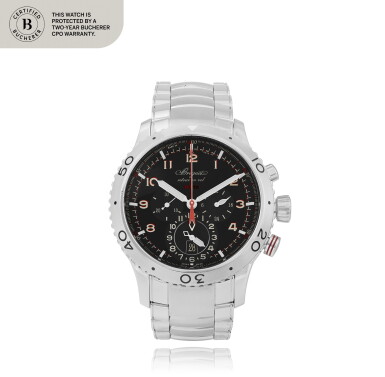 View full screen - View 1 of Lot 74. Type XXII, Ref. 3880ST Chronographe flyback bracelet en acier avec date | Stainless steel flyback chronograph wristwatch with date and bracelet Vers 2017 | Circa 2017.