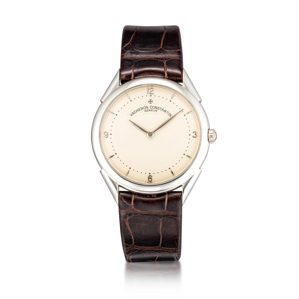 View full screen - View 1 of Lot 8121. Vacheron Constantin | Historique, Reference 31045, A platinum wristwatch, Circa 2000 | 江詩丹頓 | Historique 型號31045 鉑金腕錶,約2000年製.