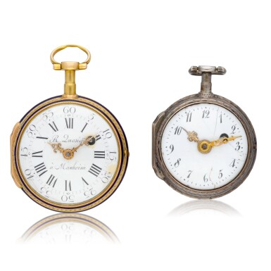 View full screen - View 1 of Lot 134. Two verge watches Circa 1790.