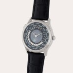 World Time ‘175th Anniversary’, Reference 5575G-001 | A limited edition white gold world time wristwatch with moon phases made to commemorate the 175th anniversary of Patek Philippe | Circa 2014