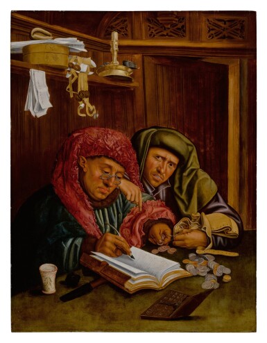 View full screen - View 1 of Lot 313. Tax Collectors, or The Misers.