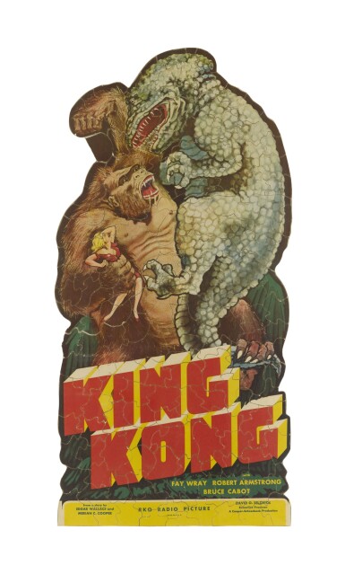 View full screen - View 1 of Lot 57. King Kong (1933), jigsaw puzzle, US.