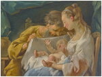 NOËL HALLÉ | THE HOLY FAMILY