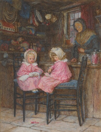 View full screen - View 1 of Lot 371. The Young Customers.