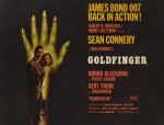 GOLDFINGER (1964) POSTER, BRITISH, STYLE B