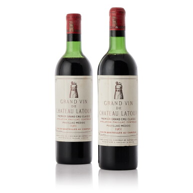 View full screen - View 1 of Lot 7495. Château Latour 1961 (4 BT).