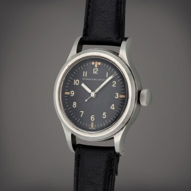 View full screen - View 1 of Lot 418. Mark XI, initial series of 65 watches | A stainless steel wristwatch made for the British Overseas Airways Corporation (BOAC) | Circa 1951.