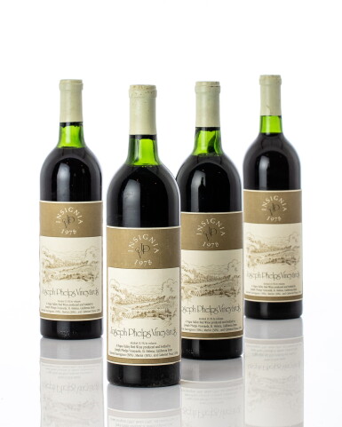 View full screen - View 1 of Lot 6973. Joseph Phelps Vineyards, Cabernet Sauvignon, Insignia 1978 (12 BT).