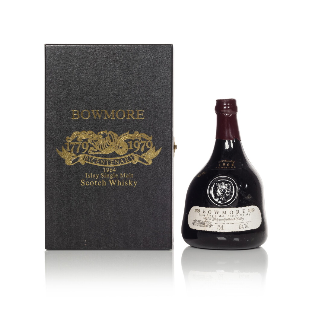 View full screen - View 1 of Lot 29. Bowmore Bicentenary 43.0 abv 1964 (1 BT75).