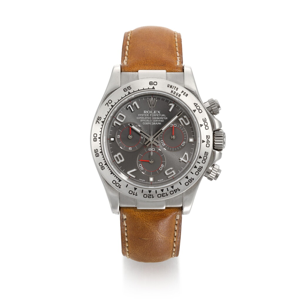 View full screen - View 1 of Lot 456. ROLEX | DAYTONA REF 116519 WHITE GOLD AUTOMATIC CHRONOGRAPH WRISTWATCH CIRCA 2002.