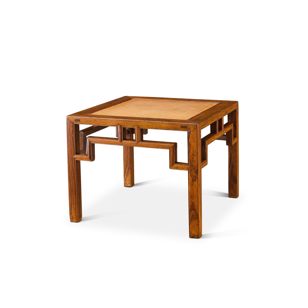 View full screen - View 1 of Lot 3760. A huanghuali stool, chandeng, Qing dynasty, 18th century | 清十八世紀 黃花梨禪凳.