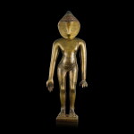 A rare copper alloy figure of Rato Machhendranath Nepal, 18th century | 十八世紀 尼泊爾銅紅觀音立像